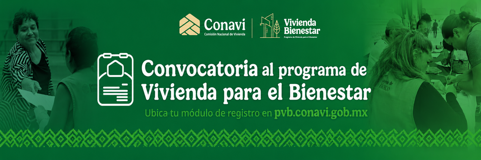 Convocatoria al programa de Vivienda para el Bienestar